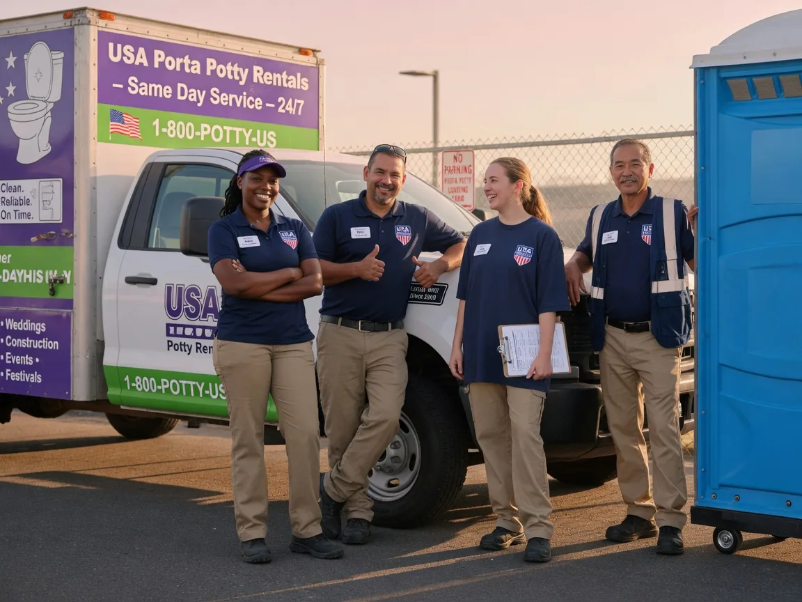 Porta Potty Rental company in Oak City, NC
